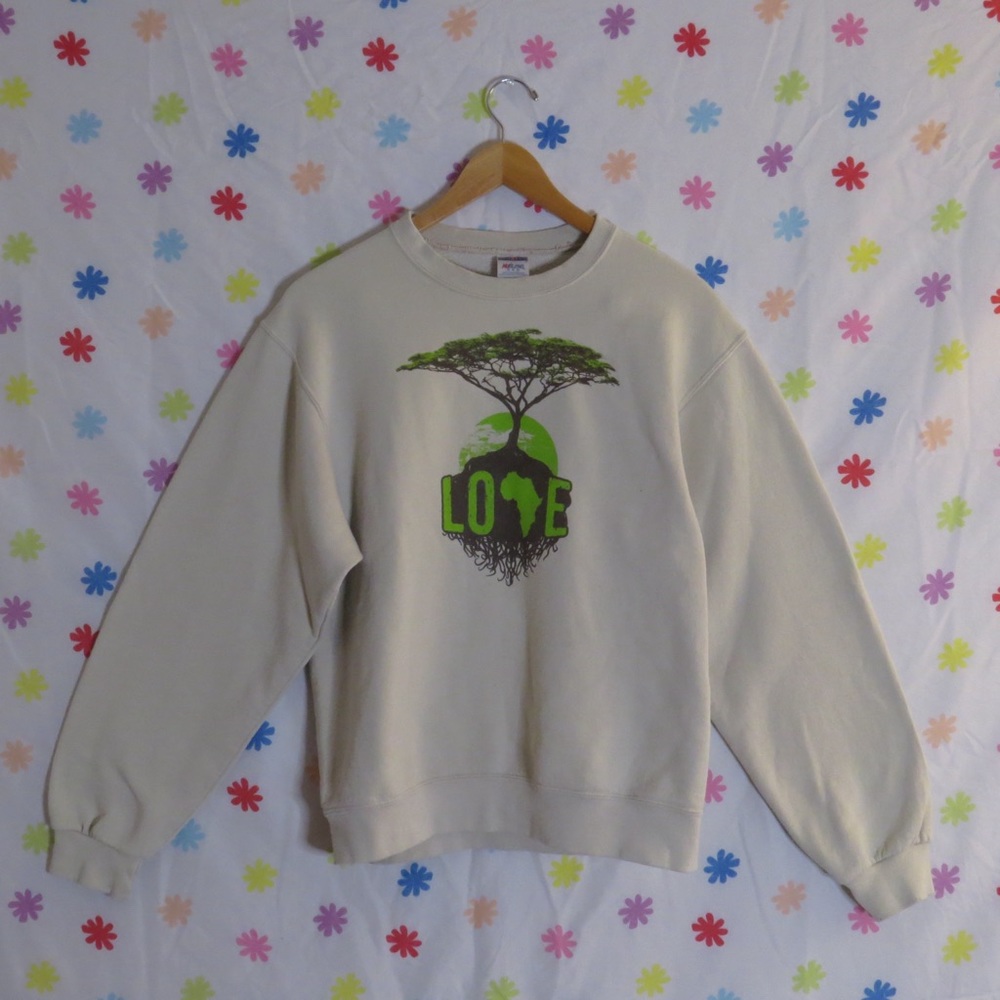 Vintage Minimalist Love Sweatshirt